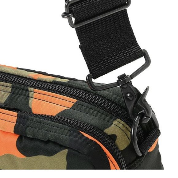 Porter Yoshida Shoulder Bag Camouflage Orange (Brand New) - Picture 15 of 16